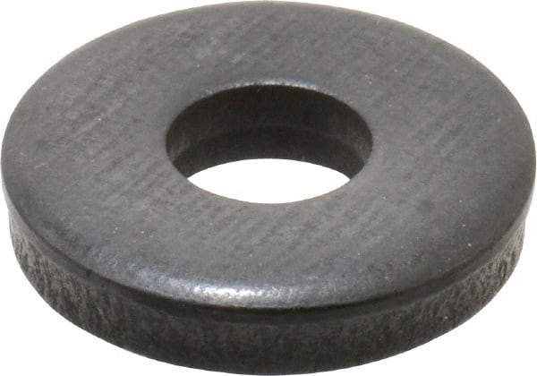 Gibraltar - M8 Screw, Grade 1010 Case Hardened Steel Extra Thick Flat Washer - 8.4mm ID x 22mm OD, 5mm Thick, Black Oxide Finish - Best Tool & Supply