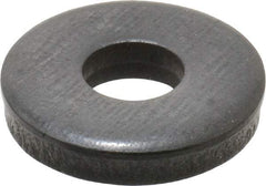 Gibraltar - M8 Screw, Grade 1010 Case Hardened Steel Extra Thick Flat Washer - 8.4mm ID x 22mm OD, 5mm Thick, Black Oxide Finish - Best Tool & Supply