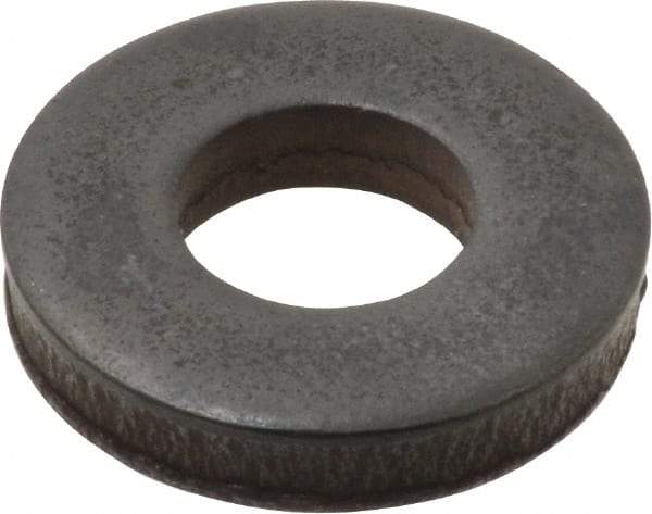 Gibraltar - M10 Screw, Grade 1010 Case Hardened Steel Extra Thick Flat Washer - 10.5mm ID x 23mm OD, 5mm Thick, Black Oxide Finish - Best Tool & Supply