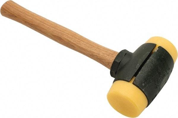 Garland - 6-1/2 Lb Head 2-3/4" Face Plastic Split Head Hammer - Wood Handle - Best Tool & Supply