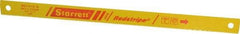 Starrett - 14" Long, 10 Teeth per Inch, High Speed Steel Power Hacksaw Blade - Toothed Edge, 1" Wide x 0.05" Thick - Best Tool & Supply