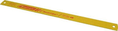 Starrett - 17" Long, 10 Teeth per Inch, High Speed Steel Power Hacksaw Blade - Toothed Edge, 1-1/4" Wide x 0.062" Thick - Best Tool & Supply