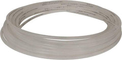 Parker - 3/8" ID x 1/2" OD, 1/16" Wall Thickness, 100' Long, Polyethylene Tube - Natural, 90 Max psi, -80 to 150°F - Best Tool & Supply