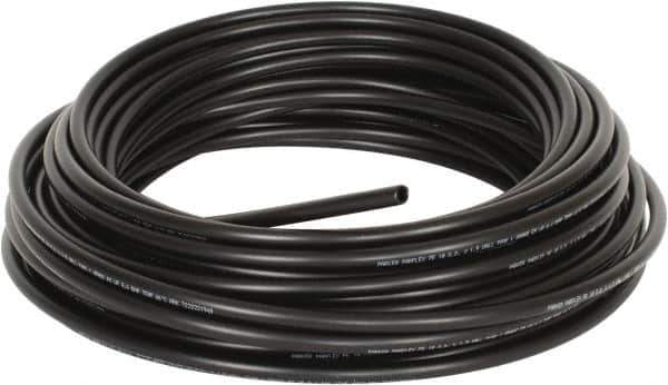 Parker - 10mm OD, 100' Long, Polyethylene Tube - Black, -80 to 150°F - Best Tool & Supply