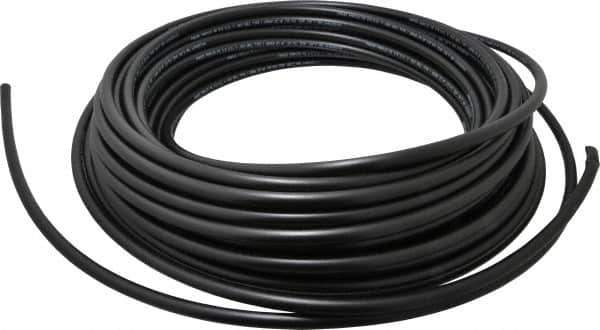 Parker - 1/4" ID x 3/8" OD, 1/16" Wall Thickness, 100' Long, Polyethylene Tube - Black, 125 Max psi, -80 to 150°F - Best Tool & Supply