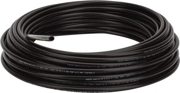 Parker - 8mm OD, 100' Long, Polyethylene Tube - Black, -80 to 150°F - Best Tool & Supply