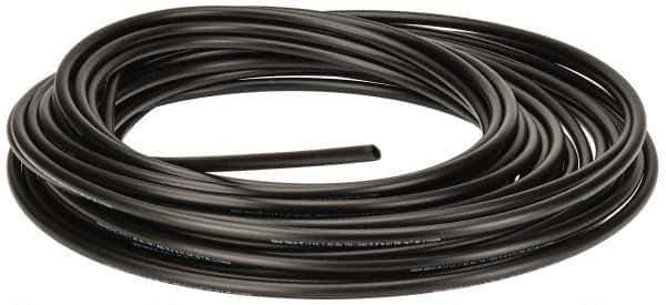 Parker - 3/8" ID x 1/2" OD, 1/16" Wall Thickness, 100' Long, Polyethylene Tube - Black, 90 Max psi, -80 to 150°F - Best Tool & Supply