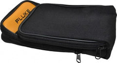 Fluke - Black/Yellow Electrical Test Equipment Case - Use with Digital Multimeters - Best Tool & Supply