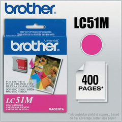 Brother - Magenta Ink Cartridge - Use with Brother DCP-130C, 330C, 350C, intelliFAX-1860C, 1960C, 2480C, 2580C, MFC-230C, 240C, 440CN, 465CN, 665CW, 685CW, 845CW, 885CW, 3360C - Best Tool & Supply