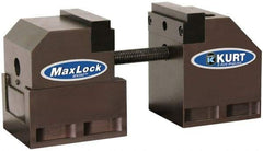 Kurt - 3-1/2" Jaw Width, 4-5/8" High x 8" Long Vise - For Use with 5 Axis Workholding Systems - Best Tool & Supply