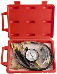 Proto - 2' Hose Length, 0 to 145 psi, Mechanical Automotive Fuel Injection Tester - 1 Lb Graduation - Best Tool & Supply