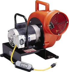 Allegro - 8" Inlet, Direct Drive, 4 hp, 1,850, 760 CFM, Blower - 10 Amp Rating, 115 Volts, 1,140 & 1,725 RPM - Best Tool & Supply