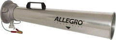 Allegro - 30-1/2 Inch Long, Galvanized Steel Venturi Style Pneumatic Blowers - 1/2 Inch NPT, 7.31 Inch Base Diameter, 7 Inch Face Diameter - Best Tool & Supply