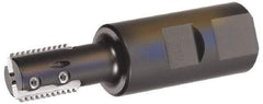 Kennametal - 30mm Cut Diam, 80mm Max Hole Depth, 25mm Shank Diam, Internal/External Indexable Thread Mill - Insert Style TMS, 4 Inserts, Toolholder Style TMC, 140mm OAL - Best Tool & Supply