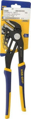 Irwin - 12" OAL, 2-3/4" Jaw Length, Groovelock Pliers - Smooth Jaw, Smooth Head, ProTouch Handles - Best Tool & Supply