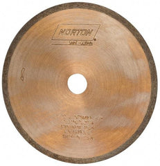 Norton - 4" Diam x 1/2" Hole, 220 Grit Surface Grinding Wheel - Diamond, Type 1A1R, Fine Grade - Best Tool & Supply