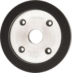 Norton - 6" Diam, 1-1/4" Hole Size, 3/4" Overall Thickness, 150 Grit, Type 6 Tool & Cutter Grinding Wheel - Very Fine Grade, Diamond, P Hardness, Vitrified Bond - Best Tool & Supply