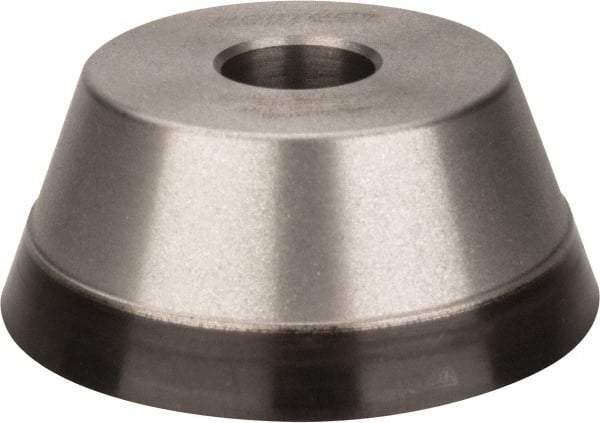 Norton - 3" Diam, 3/4" Hole Size, 1-1/4" Overall Thickness, 120 Grit, Type 11 Tool & Cutter Grinding Wheel - Fine Grade, Diamond, Resinoid Bond - Best Tool & Supply