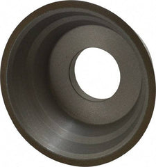 Norton - 3-3/4" Diam, 1-1/4" Hole Size, 1-1/2" Overall Thickness, 150 Grit, Type 11 Tool & Cutter Grinding Wheel - Very Fine Grade, CBN, Resinoid Bond - Best Tool & Supply