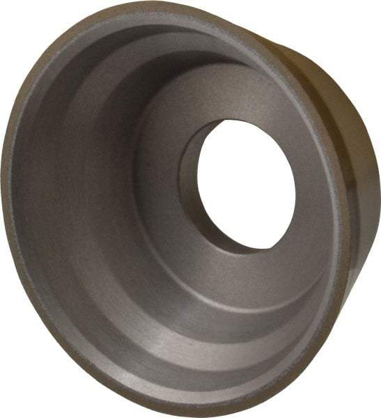 Norton - 3-3/4" Diam, 1-1/4" Hole Size, 1-1/2" Overall Thickness, 150 Grit, Type 11 Tool & Cutter Grinding Wheel - Very Fine Grade, Diamond, Resinoid Bond - Best Tool & Supply