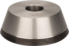 Norton - 5" Diam, 1-1/4" Hole Size, 1-3/4" Overall Thickness, 120 Grit, Type 11 Tool & Cutter Grinding Wheel - Fine Grade, Diamond, Resinoid Bond - Best Tool & Supply