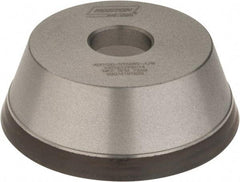 Norton - 5" Diam, 1-1/4" Hole Size, 1-3/4" Overall Thickness, 120 Grit, Type 11 Tool & Cutter Grinding Wheel - Fine Grade, Diamond, Resinoid Bond - Best Tool & Supply