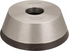 Norton - 5" Diam, 1-1/4" Hole Size, 1-3/4" Overall Thickness, 150 Grit, Type 11 Tool & Cutter Grinding Wheel - Very Fine Grade, Diamond, Resinoid Bond - Best Tool & Supply