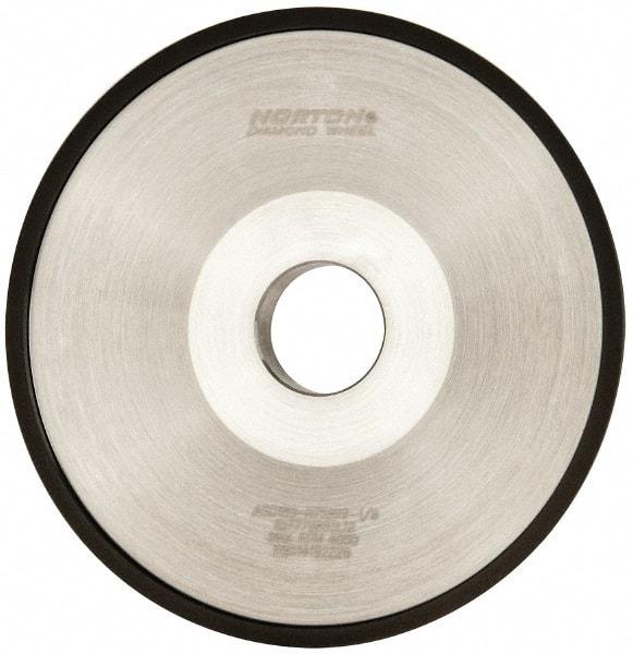 Norton - 6" Diam, 1-1/4" Hole Size, 1" Overall Thickness, 180 Grit, Type 12 Tool & Cutter Grinding Wheel - Very Fine Grade, Diamond, Resinoid Bond - Best Tool & Supply