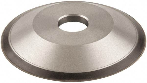 Norton - 6" Diam, 1-1/4" Hole Size, 3/4" Overall Thickness, 150 Grit, Type 12 Tool & Cutter Grinding Wheel - Very Fine Grade, Diamond, Resinoid Bond - Best Tool & Supply