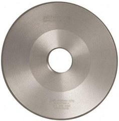 Norton - 6" Diam, 1-1/4" Hole Size, 3/4" Overall Thickness, 150 Grit, Type 15 Tool & Cutter Grinding Wheel - Very Fine Grade, Diamond, Resinoid Bond - Best Tool & Supply