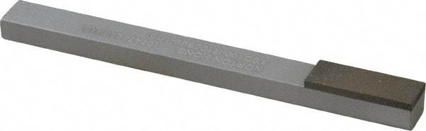 Norton - Fine, 1" Length of Cut, Single End Diamond Hone - 100 Grit, 3/8" Wide x 1/4" High x 4" OAL - Best Tool & Supply