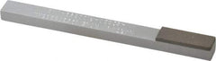 Norton - Very Fine, 1" Length of Cut, Single End Diamond Hone - 220 Grit, 3/8" Wide x 1/4" High x 4" OAL - Best Tool & Supply