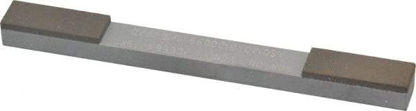 Norton - Fine & Very Fine, 1" Length of Cut, Double End Diamond Hone - 120 & 220 Grit, 3/8" Wide x 1/4" High x 4" OAL - Best Tool & Supply