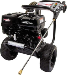 Simpson - Gas, 8.5 hp, 4,000 psi, 2.8 GPM, Cold Water Pressure Washer - AAA Triplex, 50' x 3/8" Hose - Best Tool & Supply