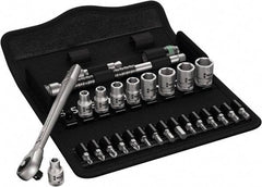 Wera - 1/4" Drive Standard Socket Set - 3/16 to 1/2" - Best Tool & Supply