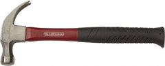 GearWrench - 16 oz Head, Curved Claw Hammer - 12-7/8" OAL, Smooth Face, Fiberglass Handle with Grip - Best Tool & Supply