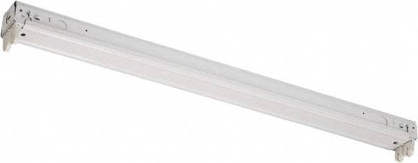 Cooper Lighting - 2 Lamp, 25 Watt, Fluorescent Strip Light - Suspended, 120 to 277 Volt, 3' Long x 2-3/4" Wide x 3-5/16" High - Best Tool & Supply