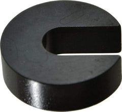 Gibraltar - 5/16 or 3/8" Bolt, 3/8" Thick, Black Oxide Finish, Case Hardened Steel C Washer - Grade 12L14, 13/32" Inside & 1-1/4" OD - Best Tool & Supply