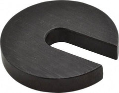 Gibraltar - 7/16 or 1/2" Bolt, 3/8" Thick, Black Oxide Finish, Case Hardened Steel C Washer - Grade 12L14, 17/32" Inside & 2-1/4" OD - Best Tool & Supply