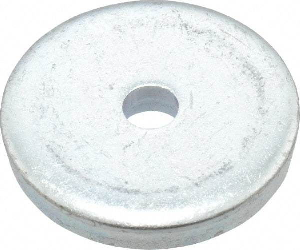 Gibraltar - 1/4" Screw, Steel Fender Flat Washer - 9/32" ID x 1-1/2" OD, 1/4" Thick, Zinc-Plated Finish - Best Tool & Supply