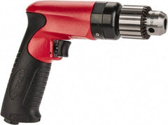 Sioux Tools - 3/8" Keyed Chuck - Pistol Grip Handle, 2,600 RPM, 11.8 LPS, 25 CFM, 0.6 hp - Best Tool & Supply