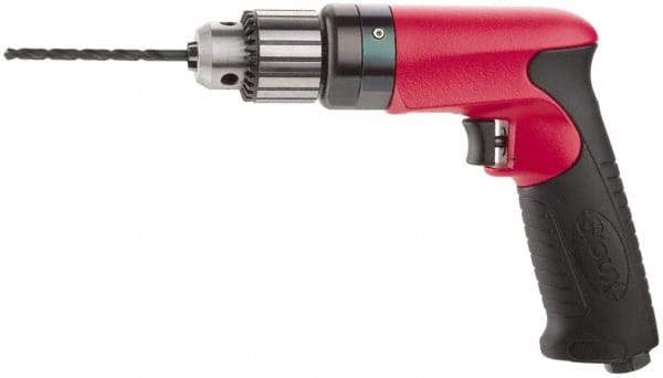 Sioux Tools - 1/4" Keyed Chuck - Pistol Grip Handle, 6,000 RPM, 11.8 LPS, 25 CFM, 0.6 hp - Best Tool & Supply