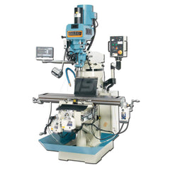 Knee Milling Machine: Variable Speed Control, 3 Phase 60 to 4,200 RPM, NST40 Spindle Taper