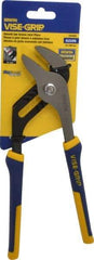 Irwin - 10" OAL, 2-3/4" Max Capacity, 7 Position Groove Joint Tongue & Groove Pliers - Smooth Straight Jaws, Straight Head, ProTouch Handles - Best Tool & Supply