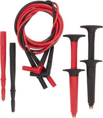 Fluke - Black/Red Electrical Test Equipment Leads Set - Best Tool & Supply