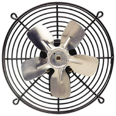 Fantech - 10" Blade, 1/30 hp, 595 Max CFM, Single Phase Vertical & Horizontal Mounting Direct Drive Fan - 1.4 Amps, 115 Volts, 1 Speed - Best Tool & Supply