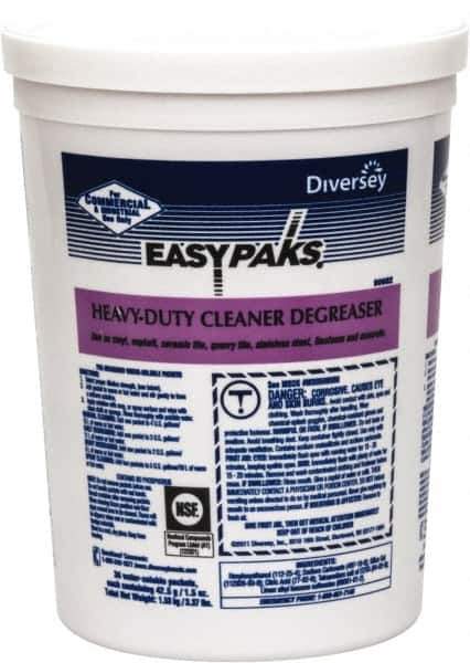 Easy Paks - 1.5 oz Packet Cleaner/Degreaser - Water-Based, Unscented - Best Tool & Supply