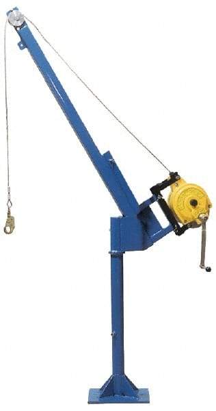 Gemtor - Confined Space Entry & Retrieval Systems Hoist Type: Davit Hoist Base: Fixed - Best Tool & Supply