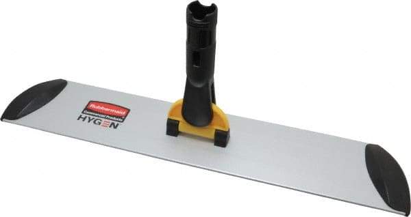 Rubbermaid - 18.1" Long x 3-1/2" Wide Aluminum Dust Mop Frame - Yellow, Quick Connect - Best Tool & Supply