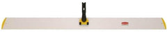 Rubbermaid - 48.1" Long x 3-1/2" Wide Aluminum Dust Mop Frame - Yellow, Quick Connect - Best Tool & Supply